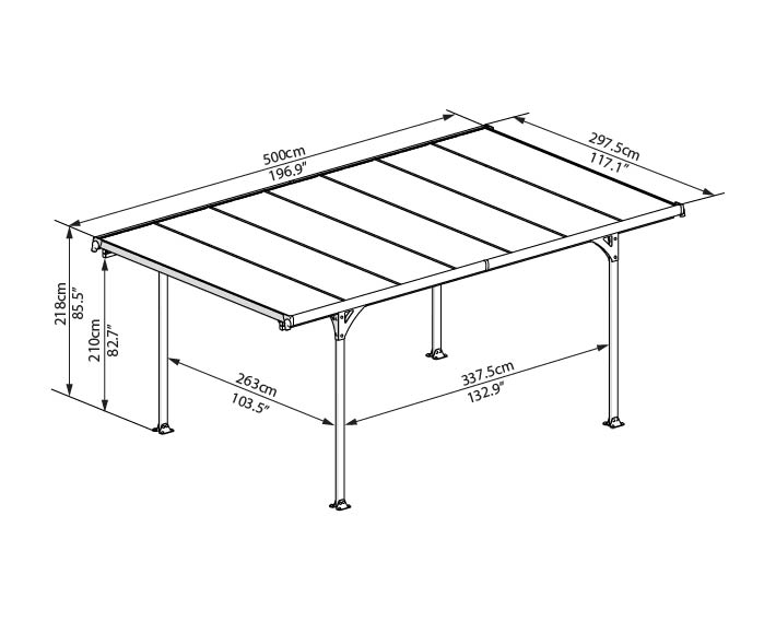 Chester 5000 Carport