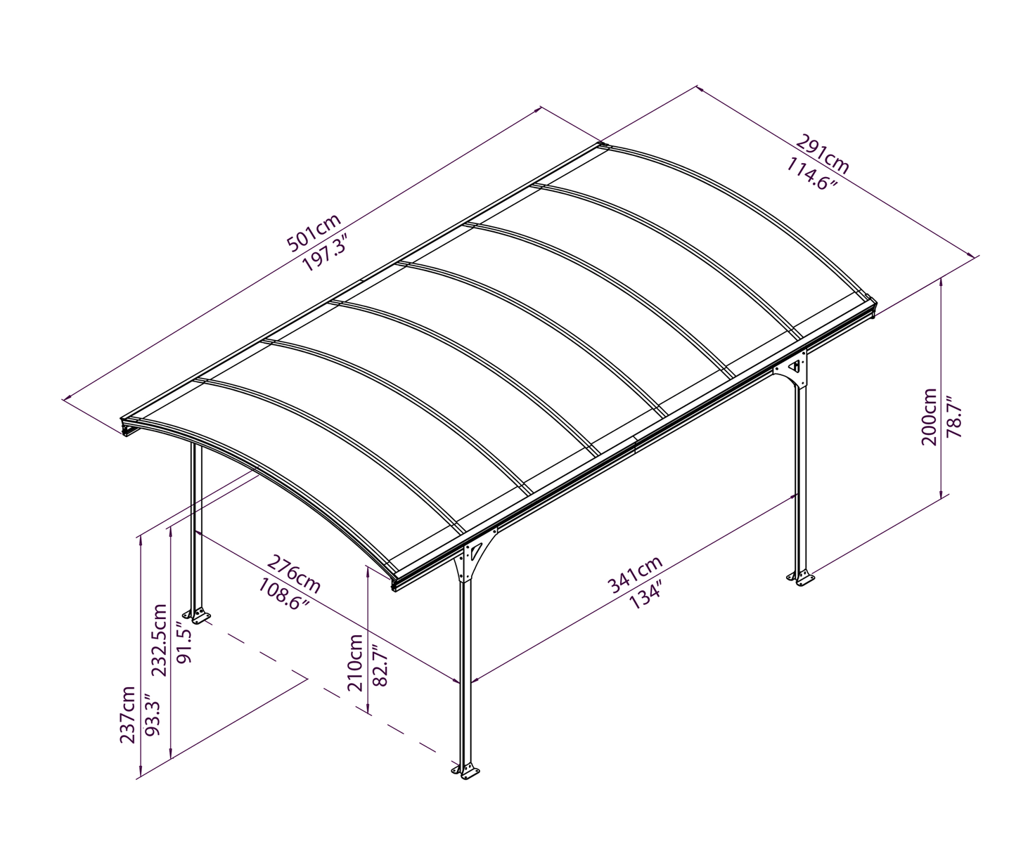 Derby 5000 Carport
