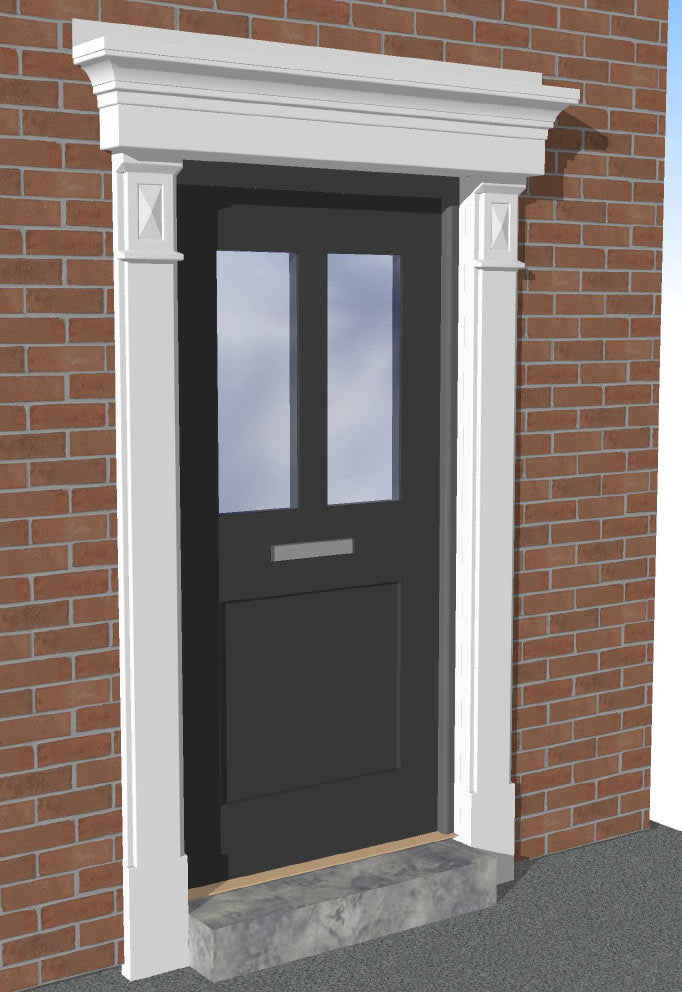 Door Surround and Flat Canopy