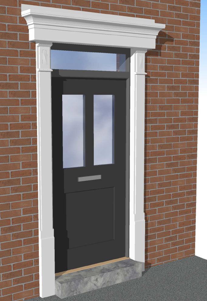 Extra Tall Plain Door Surround