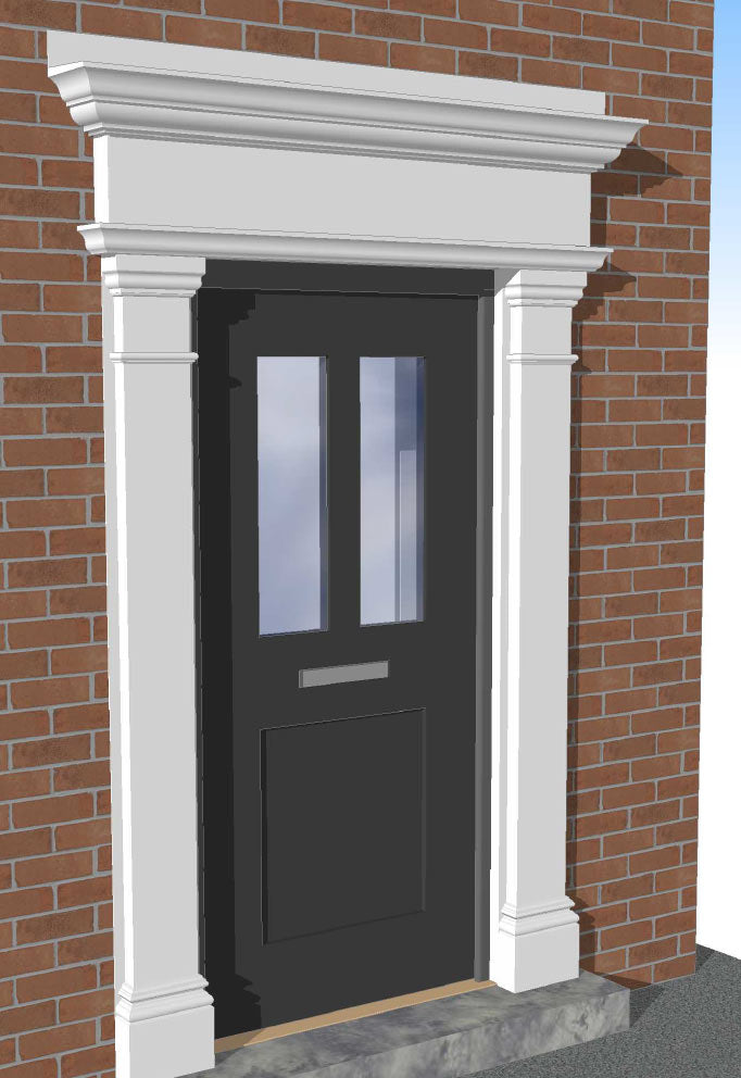 Royal Door Surround & Canopy