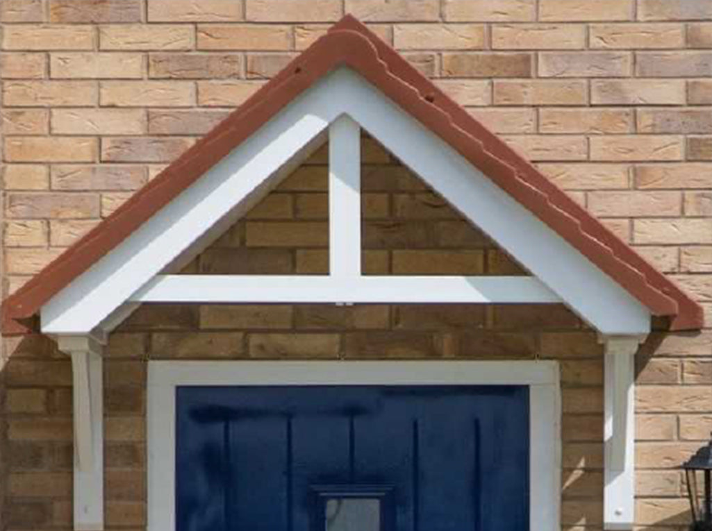 The 45° Adlington Overdoor Canopy