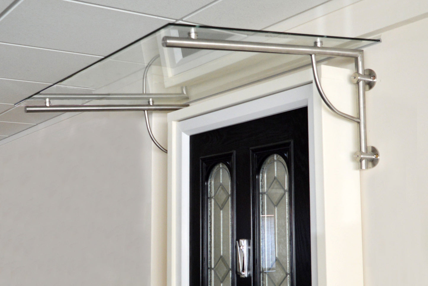 Stainless Steel Glass Canopy