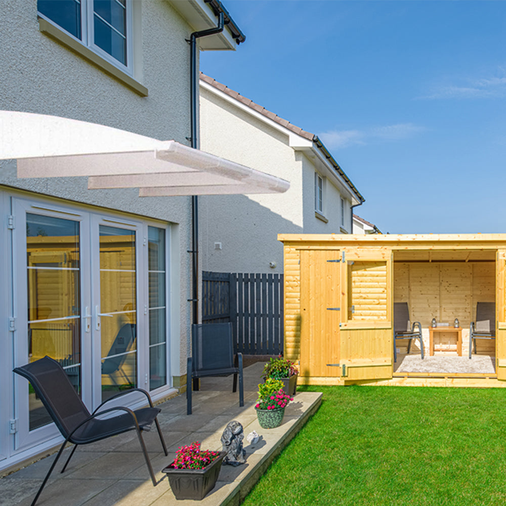 Cantilever Canopies - the ideal carport when short of space