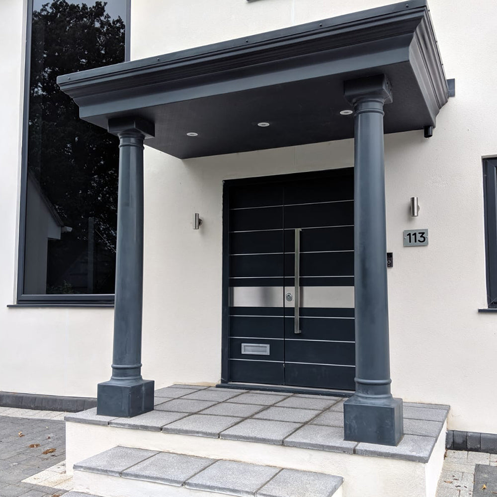Anthracite Grey Standard Smooth Columns