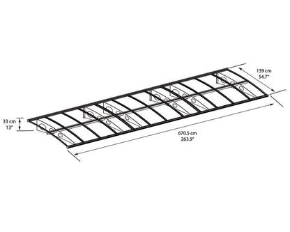 Beaumont 6705 Contemporary Canopy