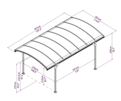 Derby 5000 Carport