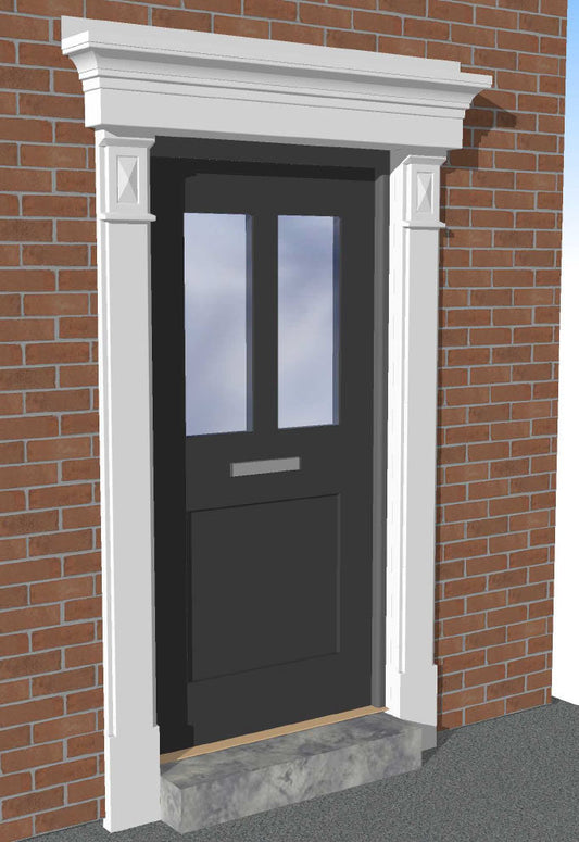 Door Surround and Flat Canopy