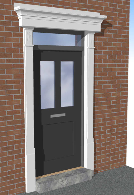 Extra Tall Plain Door Surround