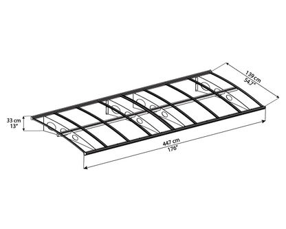 Beaumont 4470 Contemporary Canopy