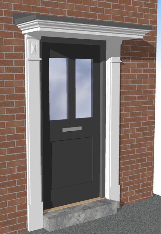 Door Surround and Shallow Georgian